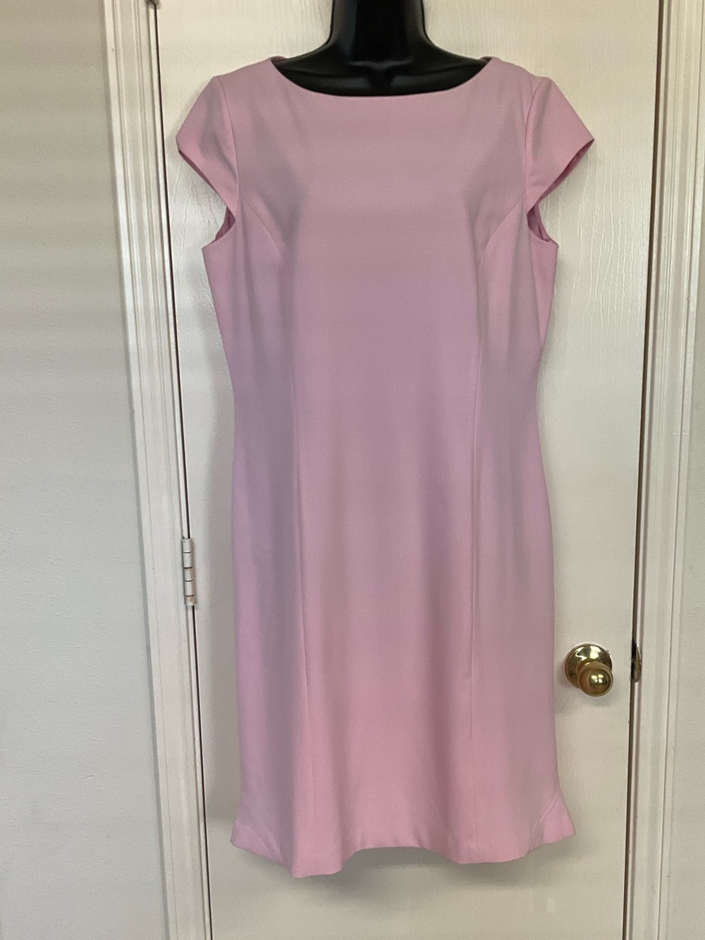 Grace Cap-Sleeve Midi Sheath Dress